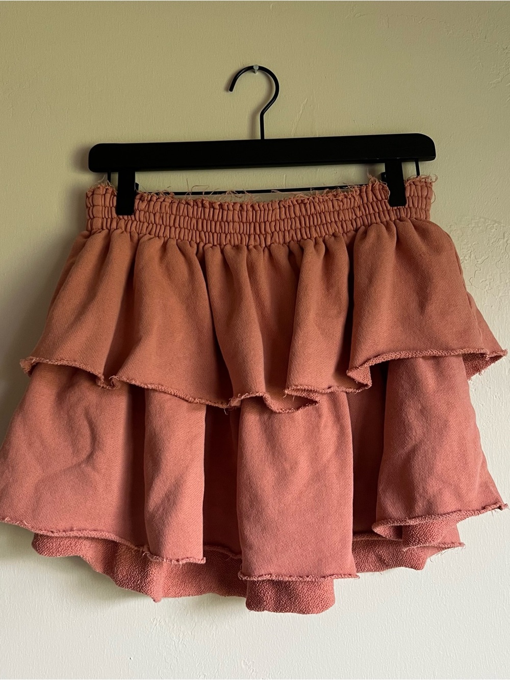 Aerie Tiered Ruffle Mini Skirt